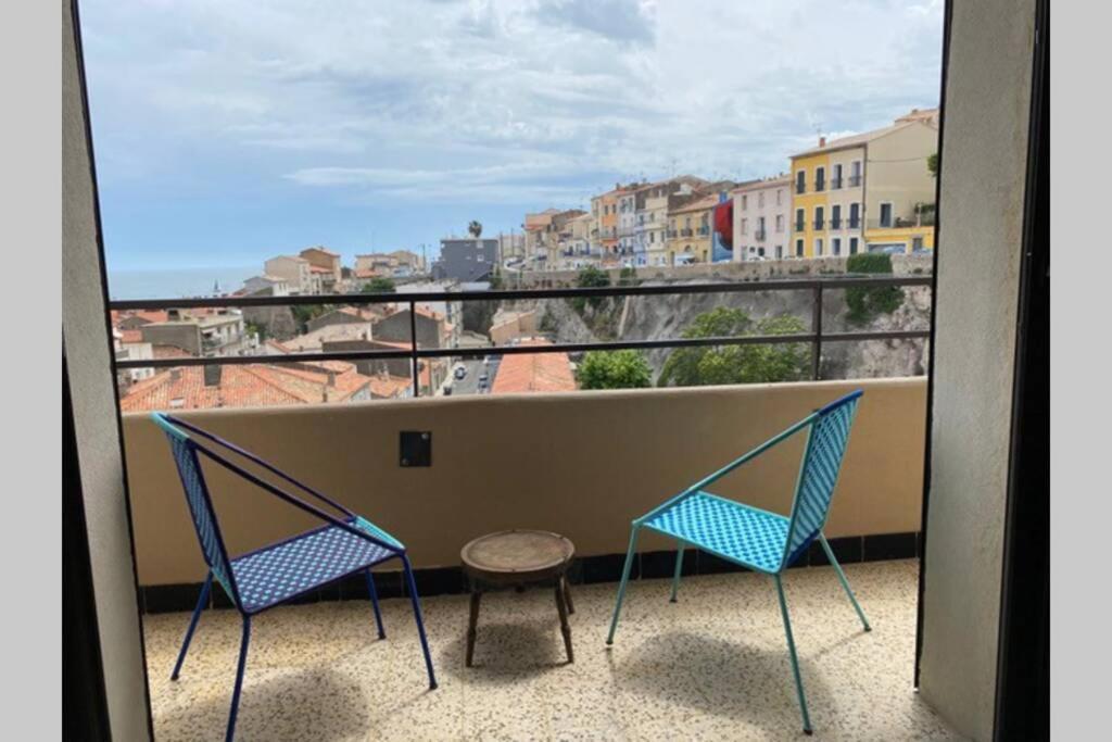 Vues Exceptionnelles Mer, Port Et Toits De Sete Sète Exterior foto