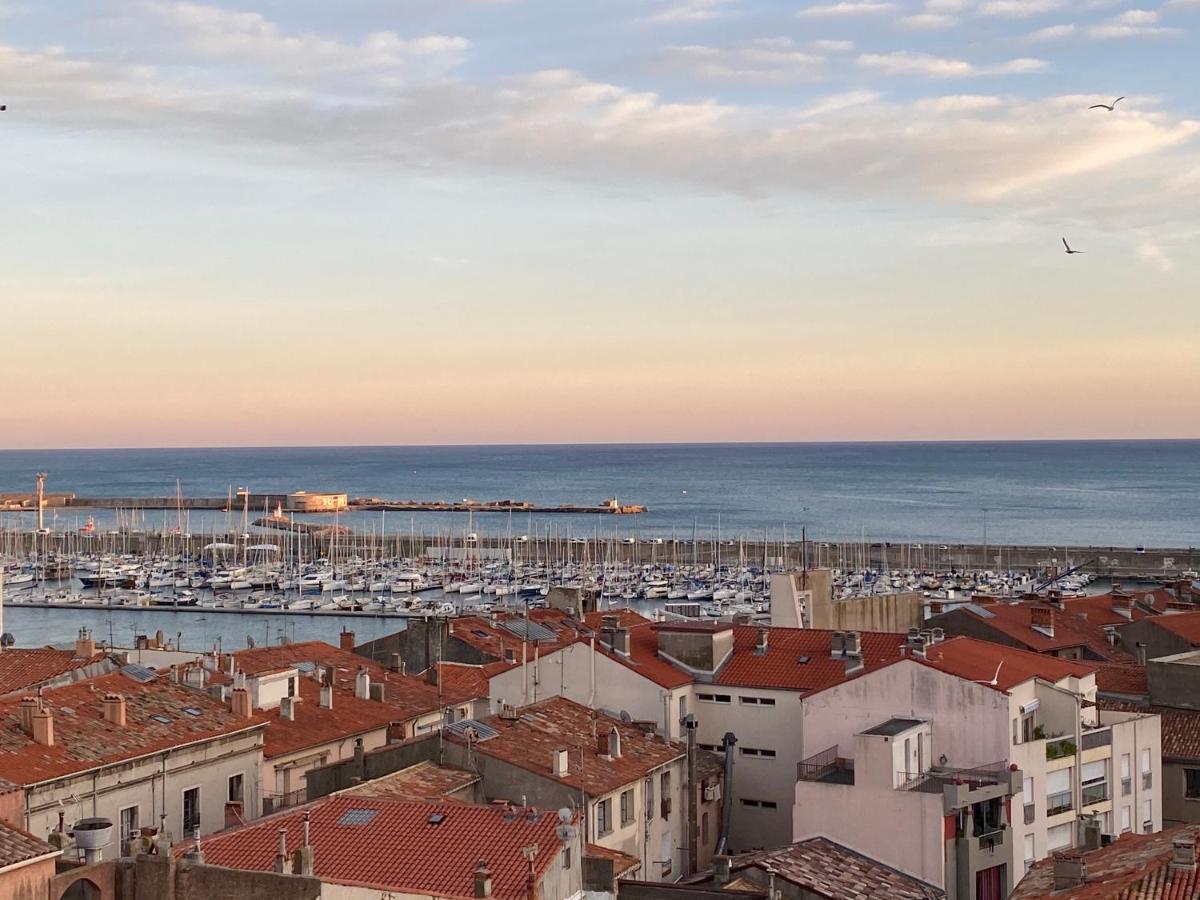Vues Exceptionnelles Mer, Port Et Toits De Sete Sète Exterior foto